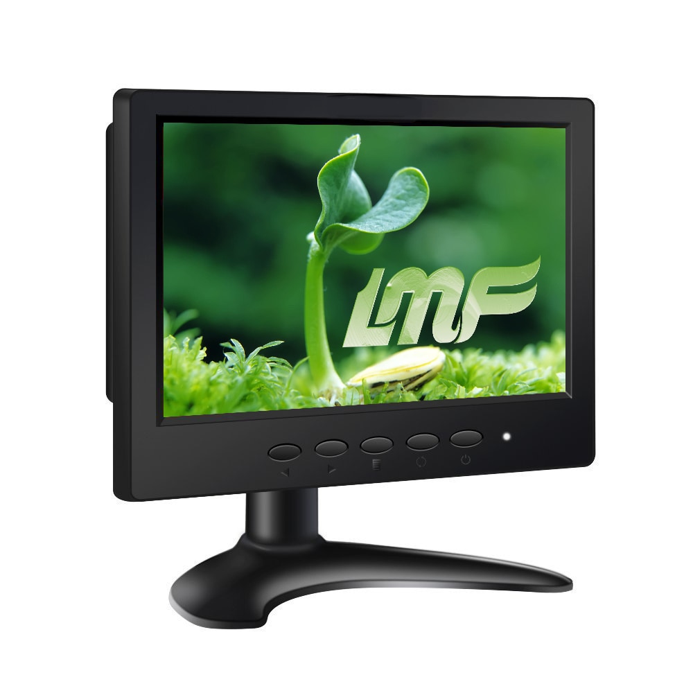 7 Inch BNC Monitor Small LCD Monitor/HDMI Lcd Monitor Portable LCD Monitor With AV/BNC/VGA/HDMI/USB Two Speakers