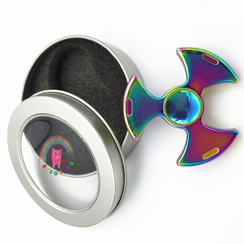 Com-four Flow Ring Anneau D'Écoulement En Métal – Bracelet Cinétique Pour Enfants Et Adultes – Jouet Anti-Stress