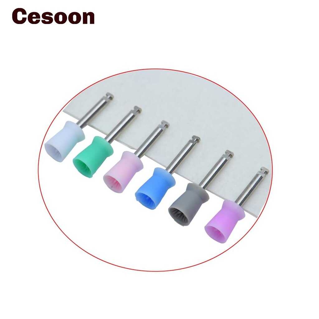 Dental Polishing Cup Latch Type Rubber Prophy Tooth Polish Cups Polishing Brush For Low Speed Handpiece 100/144Pcs Dentist Tools
