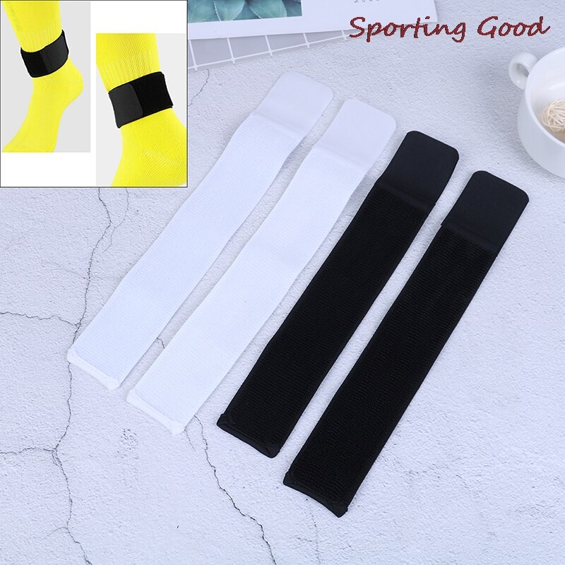 Schienbein Pads 1 Paar FußBall Schienbein Schutz Bleiben Feste Bandage Band Verhindern aus Einstellbar Elastische Sport Bandage Sport Befestigung gürtel