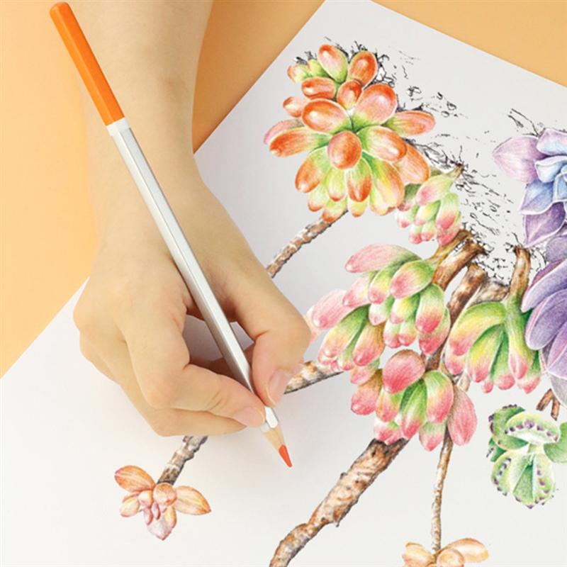 A3/A4 Blank Drawing Paper Art Sketch Paper Mark Pen Color Leads Painting Paper for Artists Students Sketchbooks