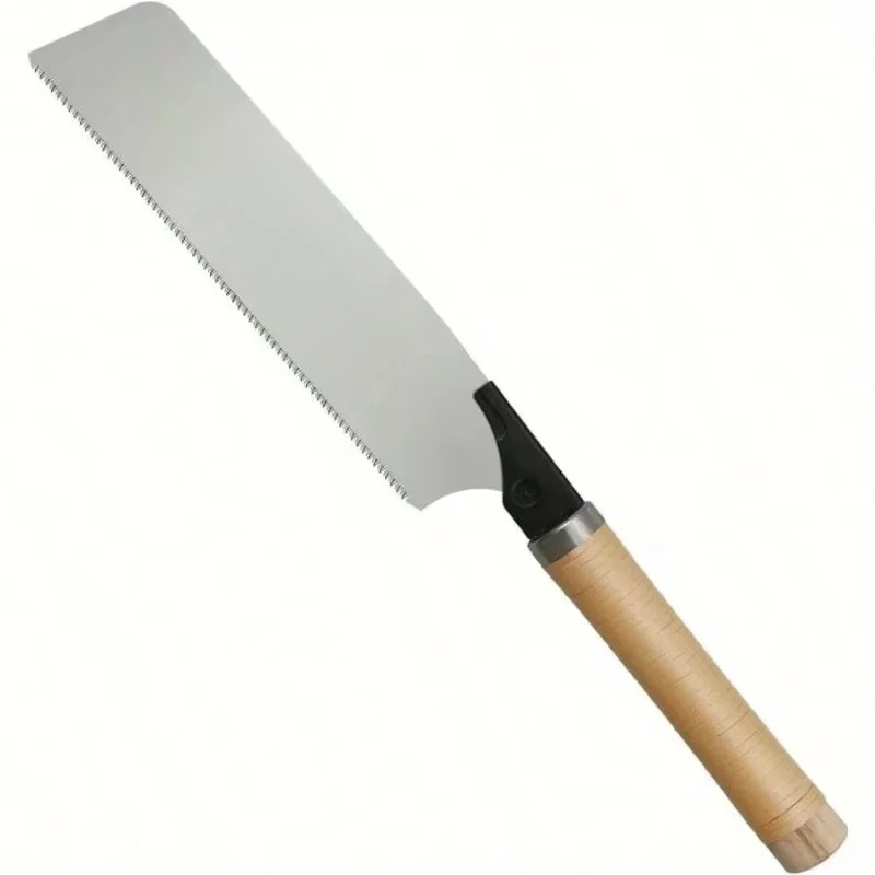 Sierra manual japonesa de 10 pulgadas, sierra de tracción de 17 TPI con hoja desmontable, sierra para madera para carpintería y jardinería