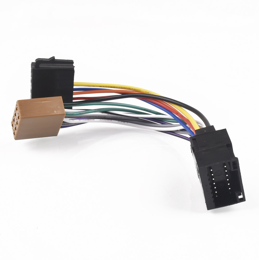Arnés de Radio estéreo para coche, Adaptador ISO de 16 pines para Chevrolet AVEO LOVA , Chery