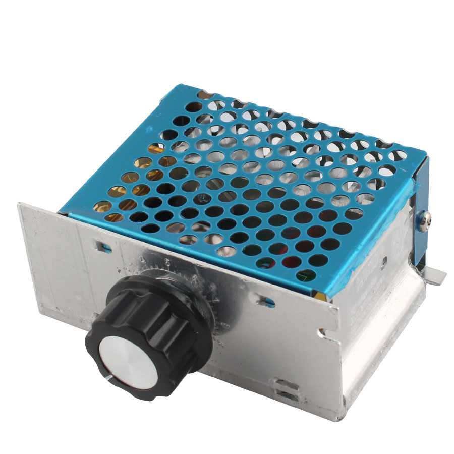 Regulador de voltaje AC SCR de 4000W y 220V, regulador de voltaje eléctrico, controlador de velocidad del Motor, regulador electrónico, regulador de termostato de 220V