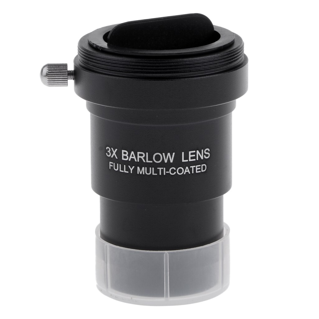 3X Barlow Lens for Zeiss Telescope Eyepiece 1.25inch M42 Thread Black