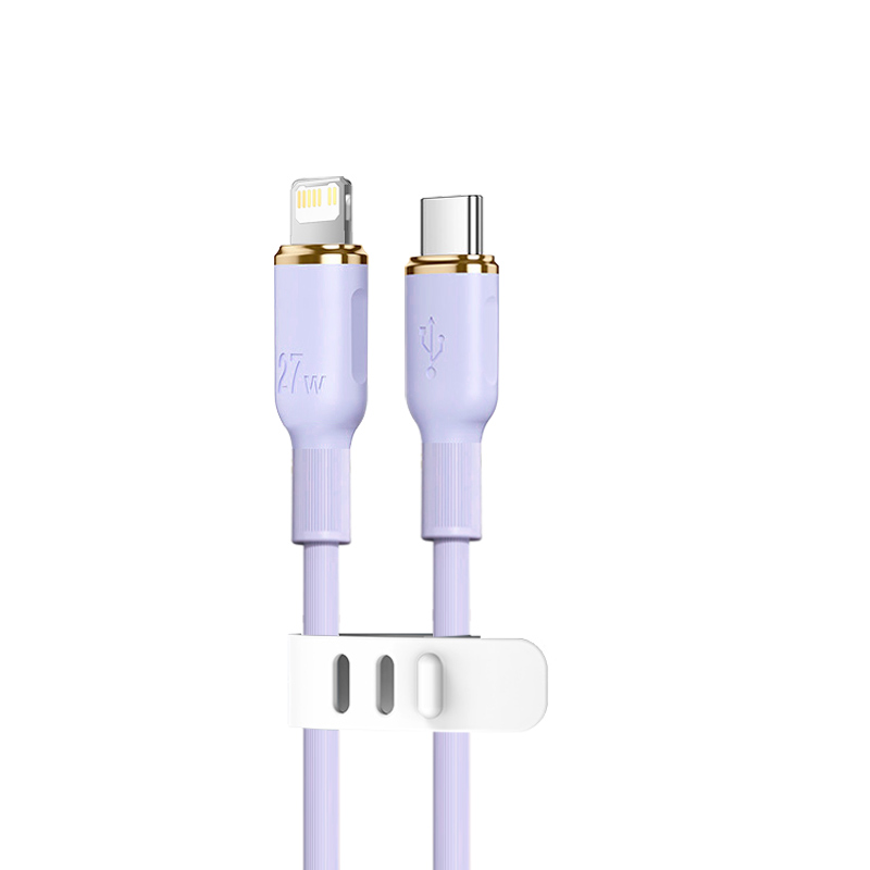 27w pd usb Ladung flüssigkeit silikon kabel für Apfel iphone 14 13 12 11 Profi max schnell ladegerät x xr 7 8 Plus typ c kabel: Grün / 1m