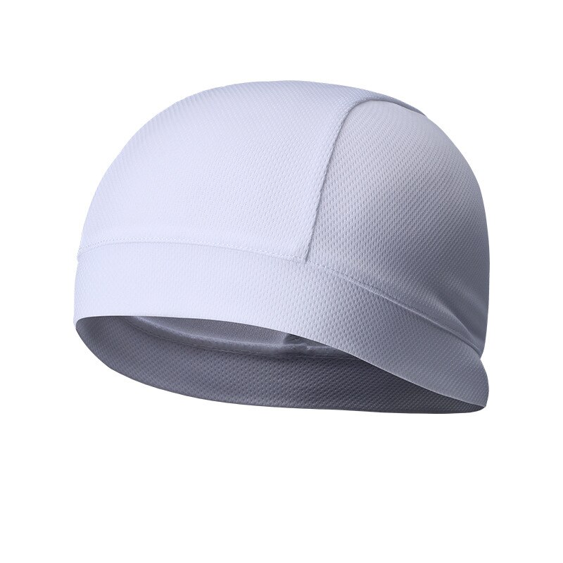 Nueva gorra de verano para hombre, elástica, transpirable, absorbe el sudor, diadema de Color sólido para deportes al aire libre, ciclismo, correr, casco, coche, Sty