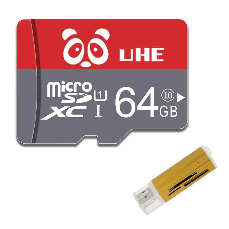Micro SD 64GB TF Carte 32GB Memory Cards 16GB 8GB 4GB tarjeta microsd with card reader: 64GB