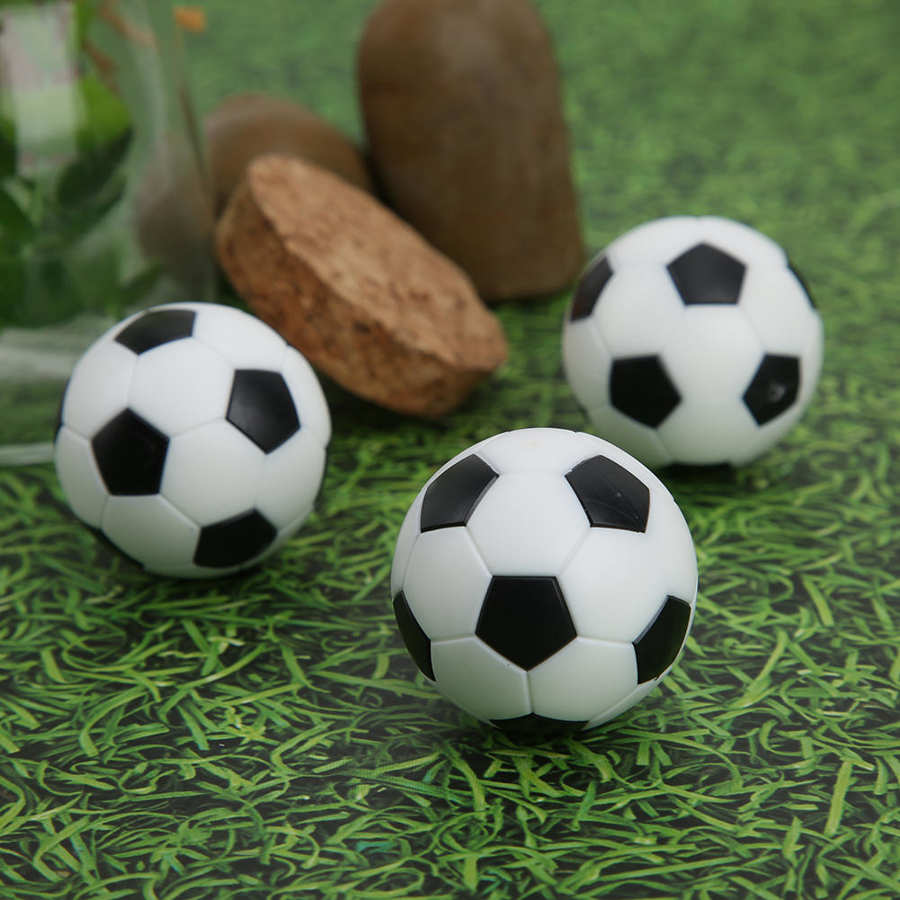 Praktisk 8 stk mini bordfodbold bolde 32mm børn fodbold bordspil maskine tilbehør