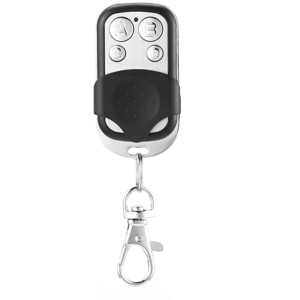 Universal Cloning Key Fob Remote Control With 4 Keys 12V 27A Battery 433mHz RF for Garage Door Gate Car Copy Code Free Shippping