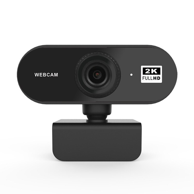 Auto Focus 2K Full HD USB Webcam With Microphone Video Call Computer Camera