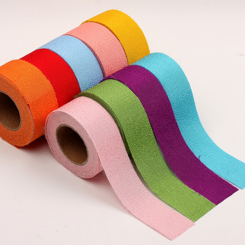 Handgemaakte ambachtelijke patchwork japanse wind retro crêpe katoenen kimono lint 4cm*92cm patch naaien tilda doek