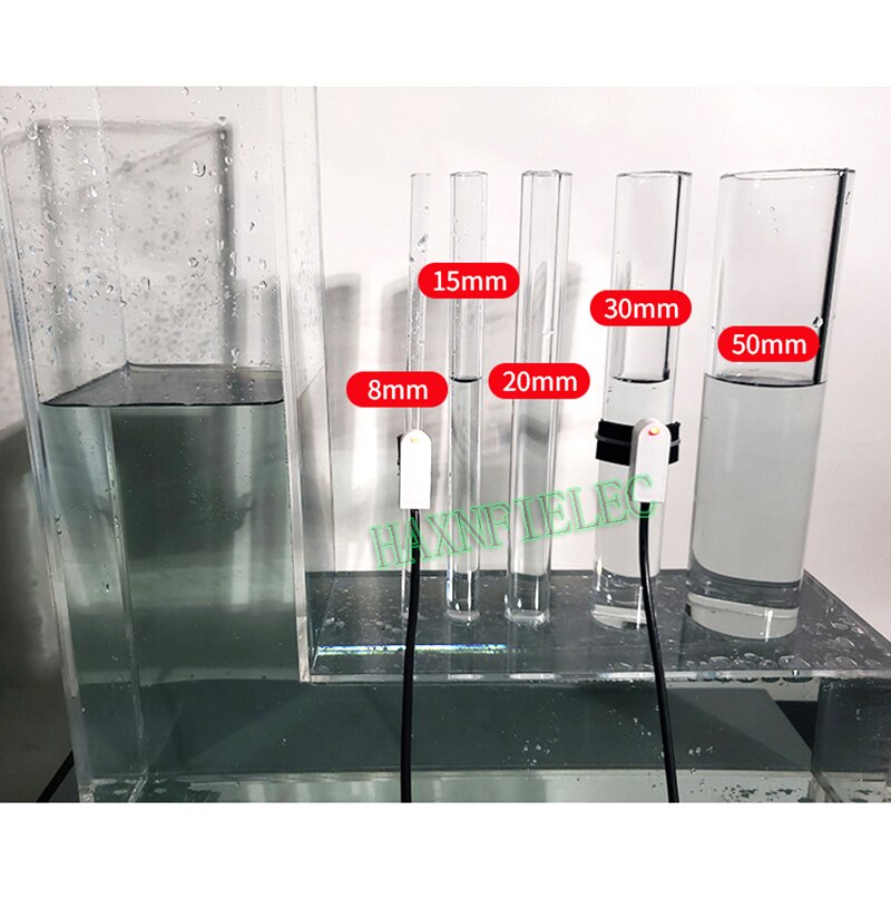 Non-contact Capacitive Liquid Level Water Level Sensor Detect Detection Switch 5V-24V