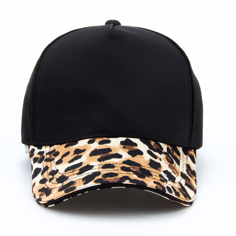 CNTANG Frauen Leopard drucken Baseball Kappe Hüfte hüpfen Kappen lässig Weibliche Hütte Snapback Für frauen Mädchen gorras