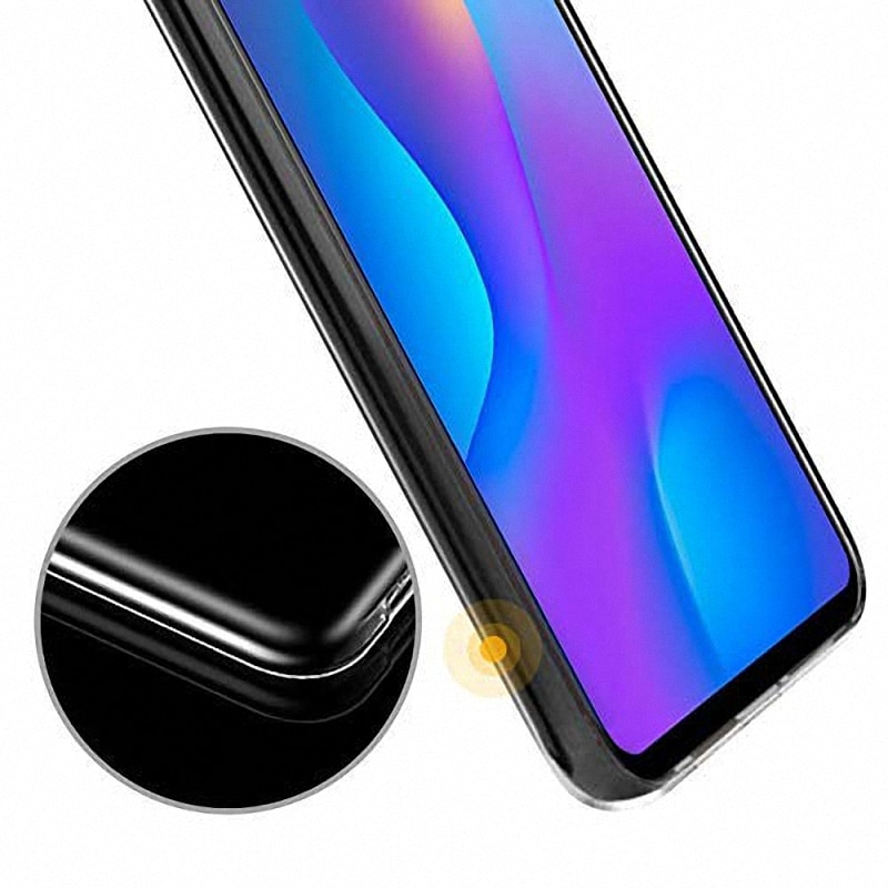 Fundas transparentes de TPU para teléfono Huawei Nova 3i P Smart Plus , funda de silicona suave, funda protectora trasera 360, funda Nova3i