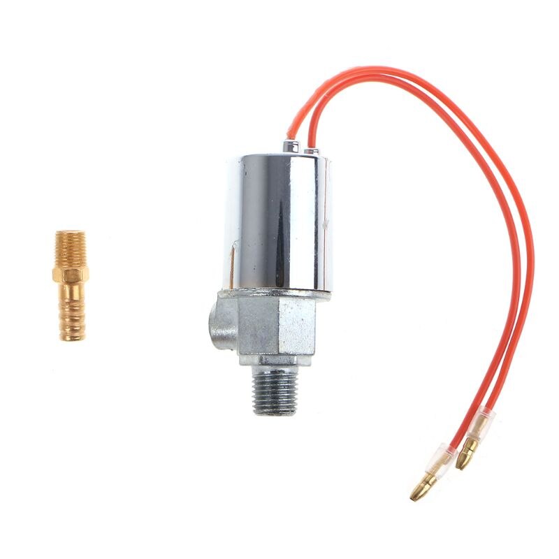 1/4\" Car Metal Train Truck Air Horn Electric Solenoid Valve DC 12V 50JC