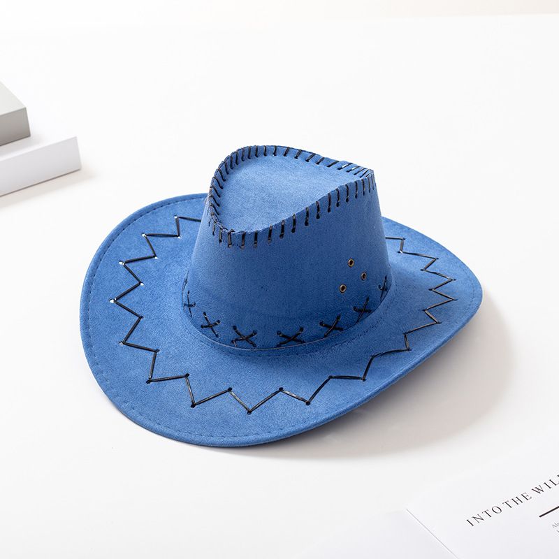 Kinderen Rood Vilt Cowboy Hoed Volwassen Cosplay Buiten Zonnehoed