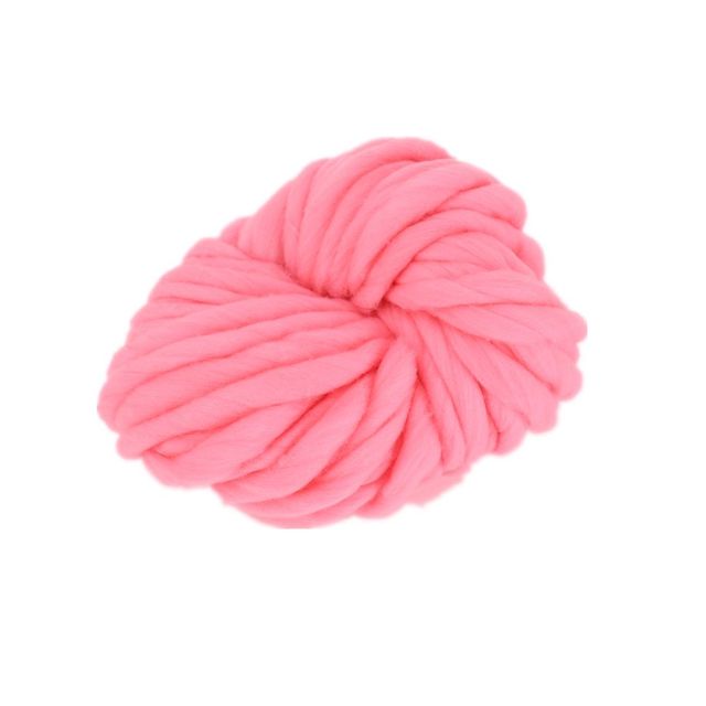 Grof Deken Bal Breien Draad Arm Gebreide Deken Grof Wol Garen Wol Dik Garen Bal Grof Wol Grof Garen: light pink