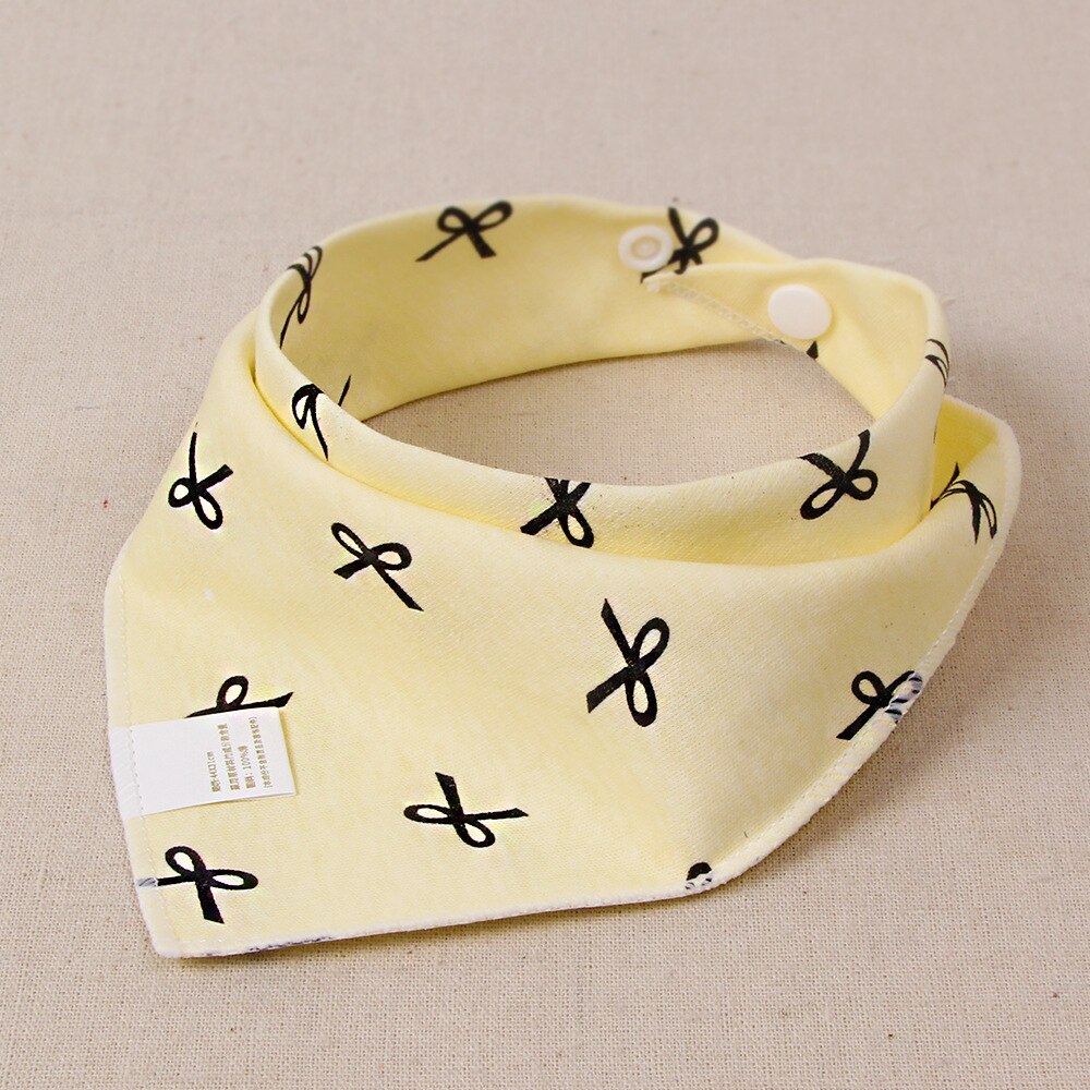 Bavaglino neonato Della Ragazza del Ragazzo Bandana Acqua Assorbe Bib Burp Triangolo di Stoffa Sciarpa Del Bambino Del Cotone Burp Del Bambino Di Natale Accessori