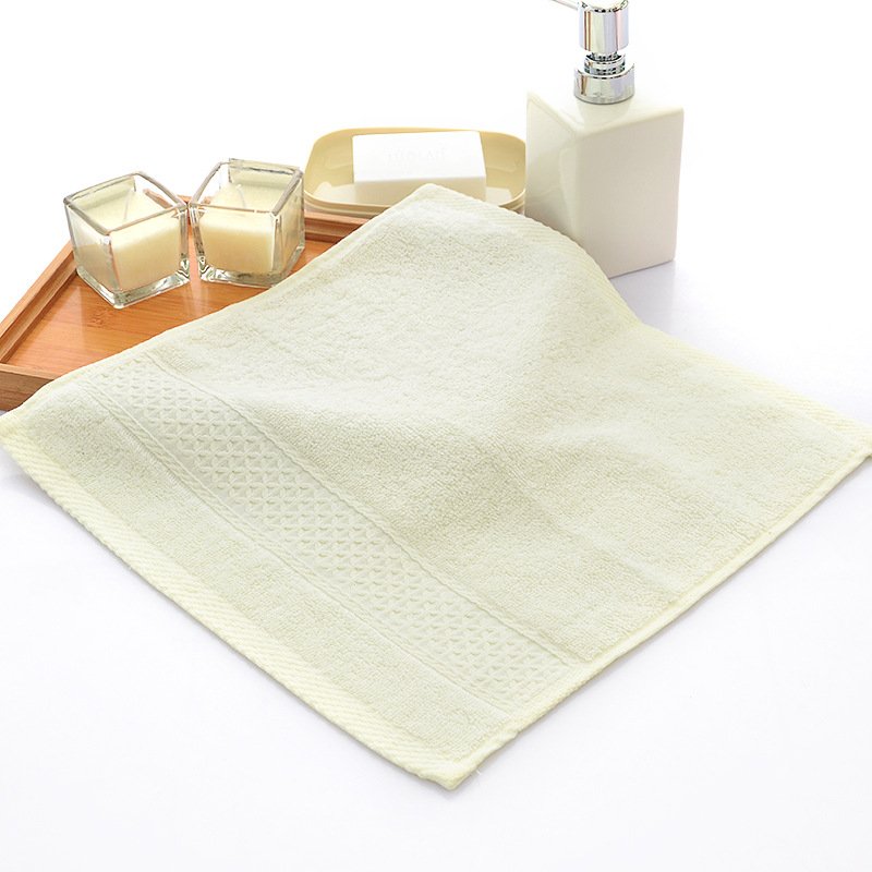 Asciugamano per il viso piccolo in cotone 100% Asciugamani quadrati morbidi per il lavaggio del viso per bambini Panno per il viso per bambini Puro assorbente Cura del viso 34x34 cm Casa: Borgogna
