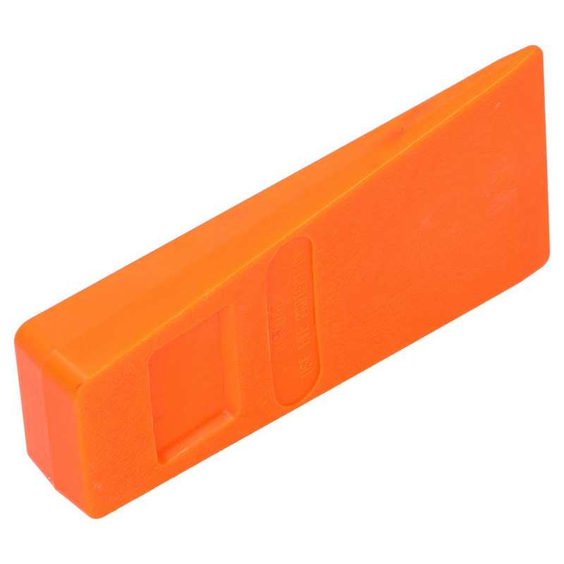 Cuñas de tala de plástico de 5 pulgadas, cuña de corte de árbol naranja , accesorios para carpintería