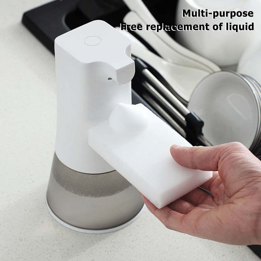 Shampoo Lotion Shower Gel Foam Bottles Touchless Automatic Liquid Soap Dispenser Sensor Foaming Hand Washing Container