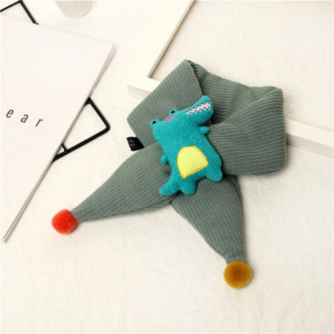 Baby schal Winter Junge eins jahr mädchen nette Baby schal Herbst Winter 1-2 babys warme Winter 3: Grün