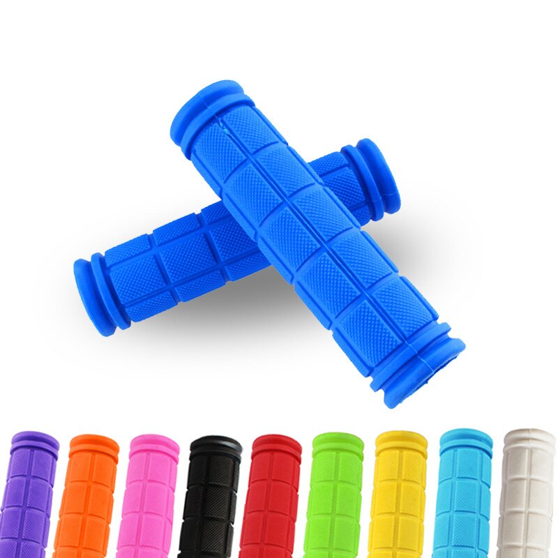 1 par de empuñaduras de manillar de bicicleta antideslizantes, empuñaduras de manillar de bicicleta, cubiertas de goma, piñón fijo, BMX, MTB, accesorios para bicicleta de montaña