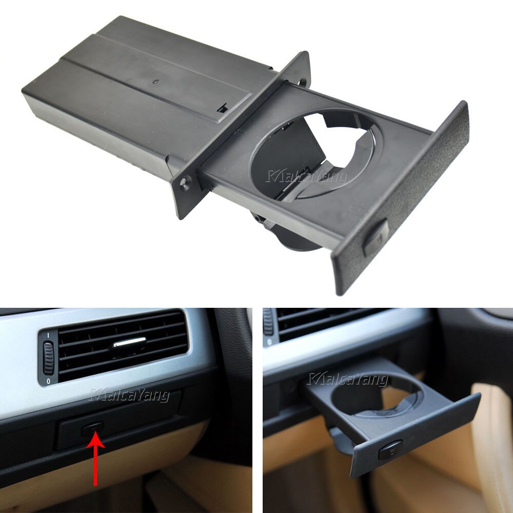 For BMW 5 Series E60 E61 M5 525i 528i 530i 535i 550i 2004 Car Front Center Console Water Cup Drink Holder 51459125622