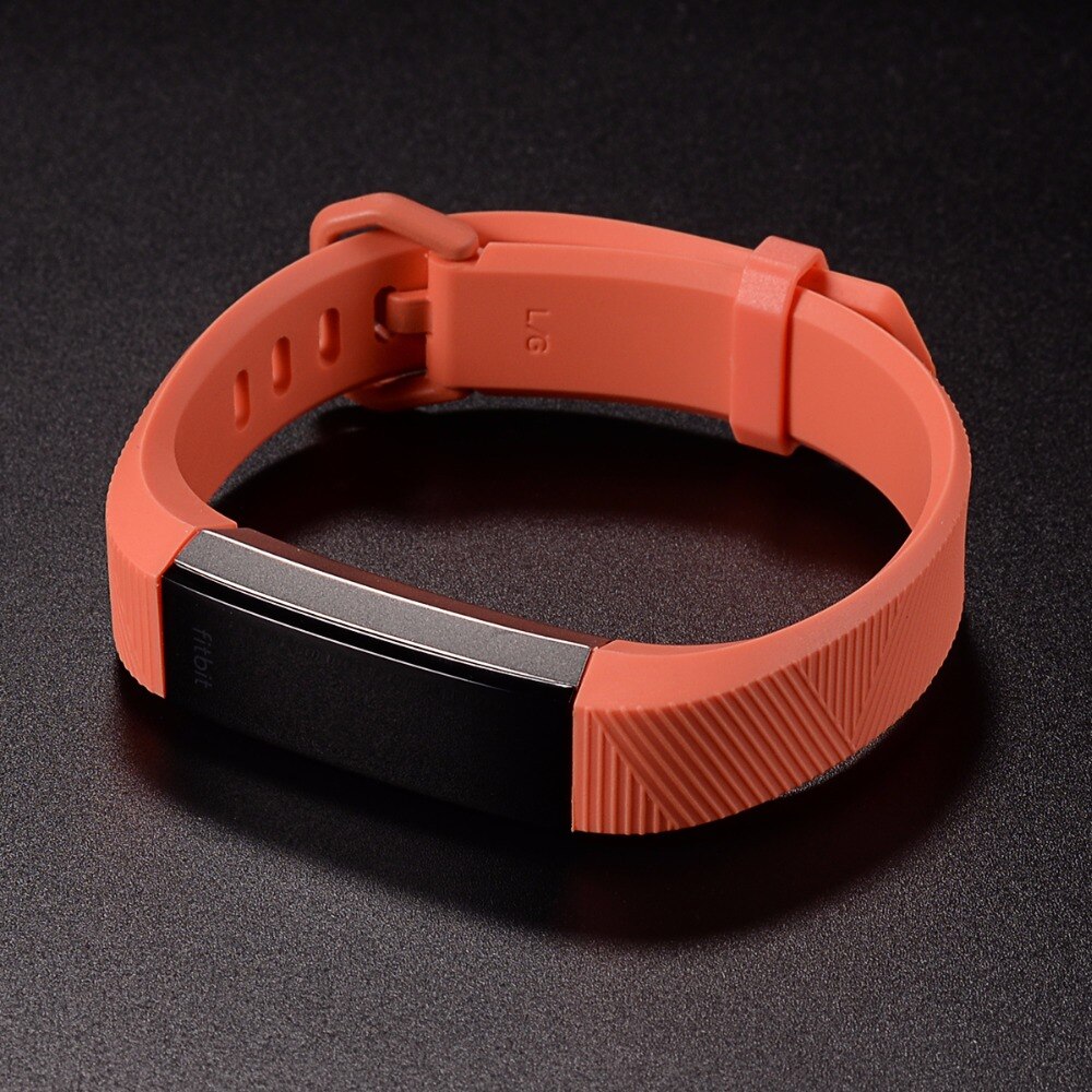 Silicone Band for Fitbit Alta HR Adjustable Soft Secure Wristband Strap Bracelet Watch Replacement Accessories