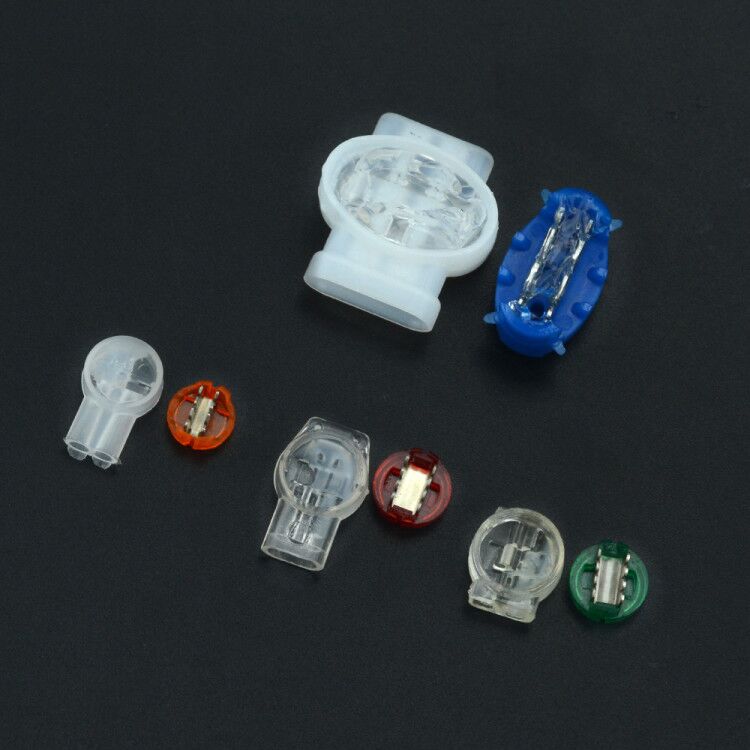 50 Pcs Rj45 Connector Crimp Connection Terminals K2/K3/K4/K5 Connector Waterproof Wiring Ethernet Cable Telephone Cord Term