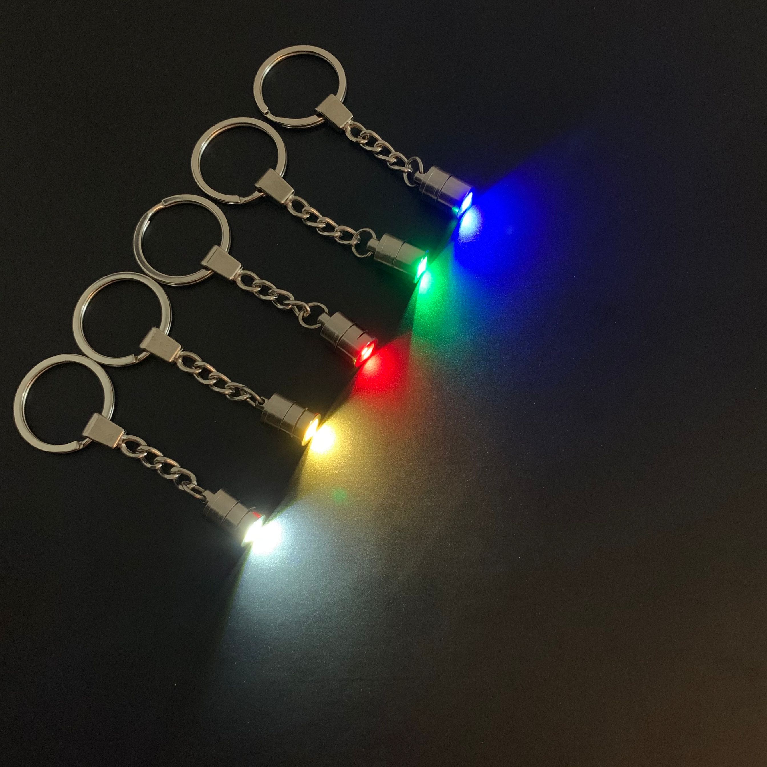 50pc winzige LED Micro Blitzlichter Farbwechsel Knopf zelle Batterie betrieben für DIY Craft Kits Miniatur Puppenhaus