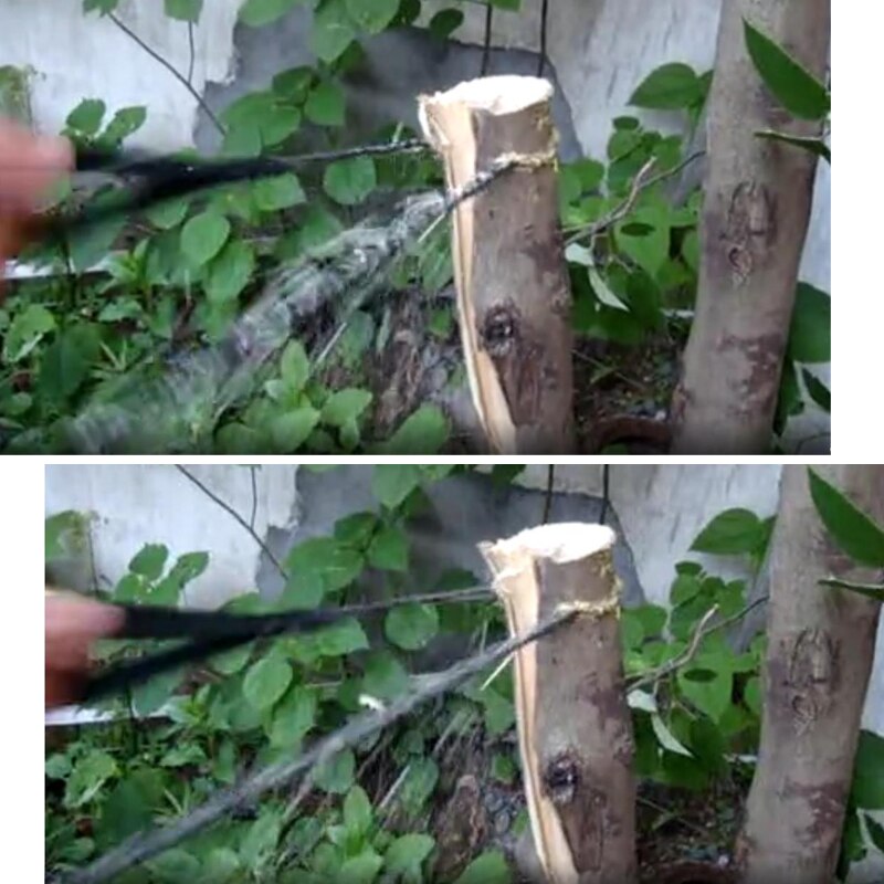 Spot 48 Inch High Reach Tree Hand Rope Chain Saw Cutter on Both Side Outdoor Tool QP2