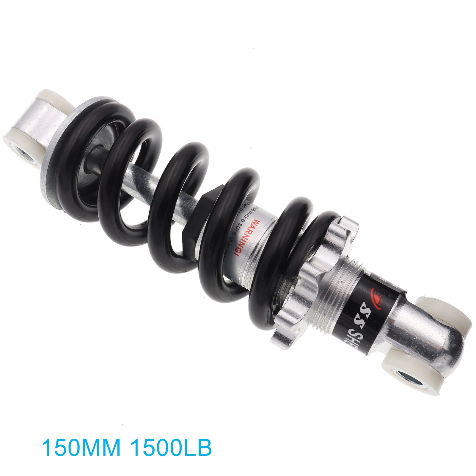 100mm/125mm/150mm/160mm/170mm/180mm/190mm/200mm Hinten Suspension Stoßdämpfer für 47cc 49CC Mini Elektrische Rolle Tasche Fahrrad: 150MM 1500LB