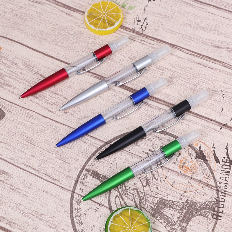 Mini bouteille de parfum Portable rechargeable de 5ml, pour vaporisateur, stylo de parfum en aluminium, atomiseur de couleur aléatoire