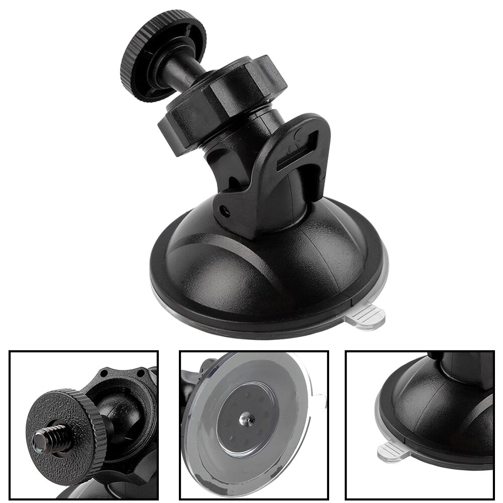 360 Degree Car dash camera suction cup mount holder for auto windshield DVR recorder GPS bracket