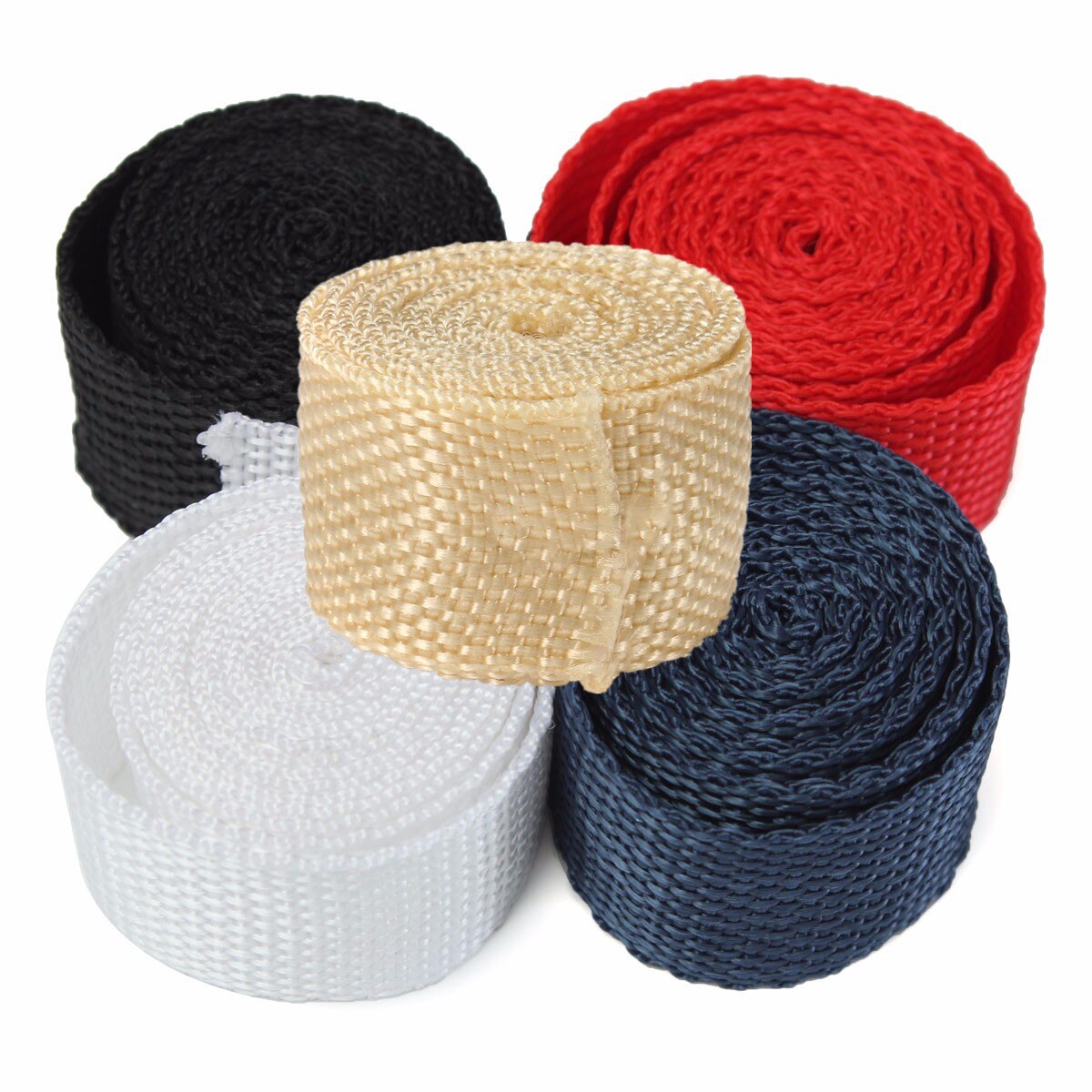 25 x 1000mm nylon nauha diy reppu askartelu kiinnitysteippi tee itse ompeluvyöt kodin sisustukseen laukun osat nauhanauha