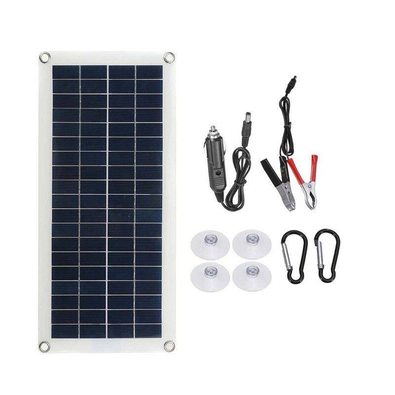 Zanflare – panneau solaire 100W 12V avec contrôleur 100A, pour téléphone, camping-Car, chargeur MP3, chargeur de batterie d&#39;extérieur