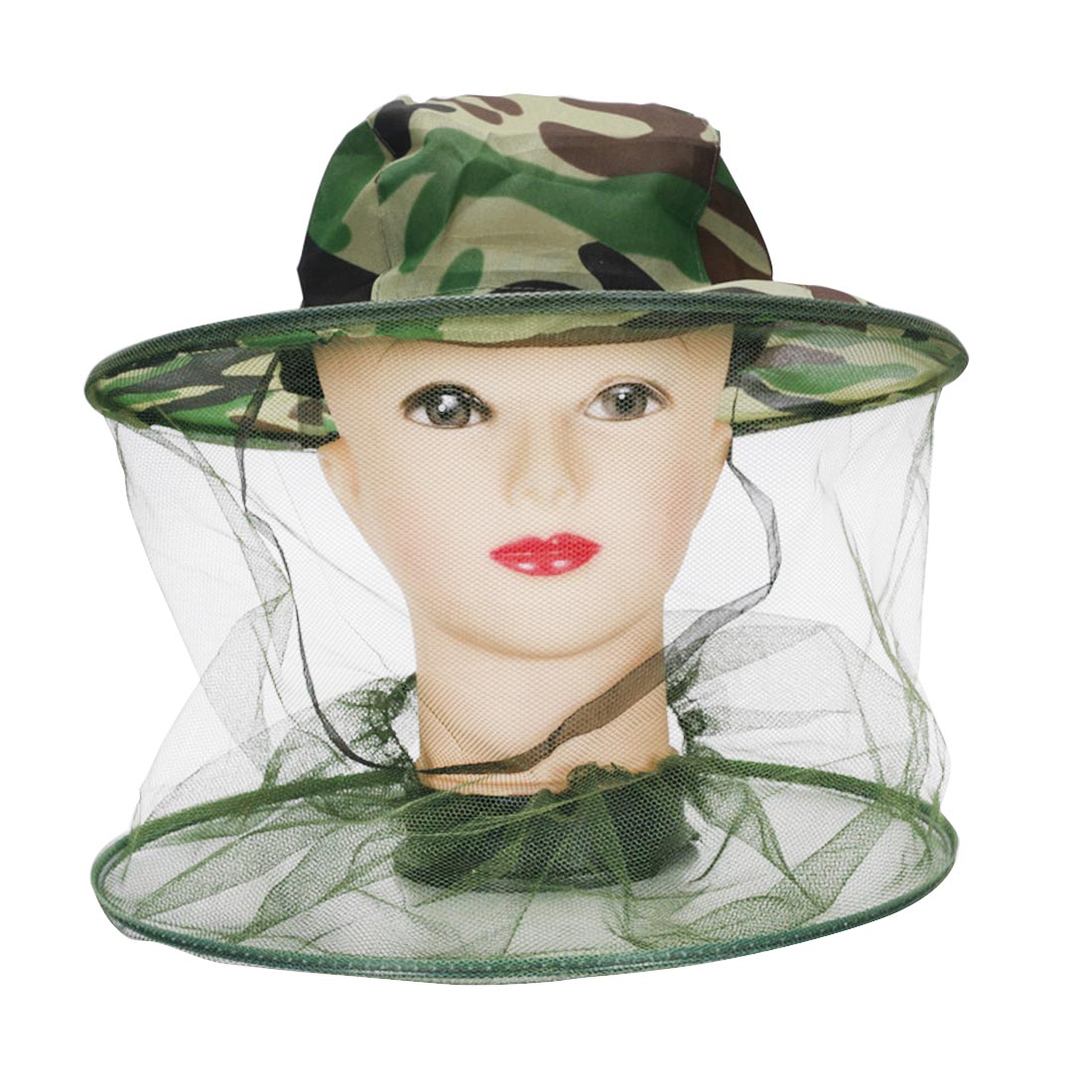 Masque anti-moustiques anti-mouches NOCM | Chapeau avec filet de Protection faciale en maille