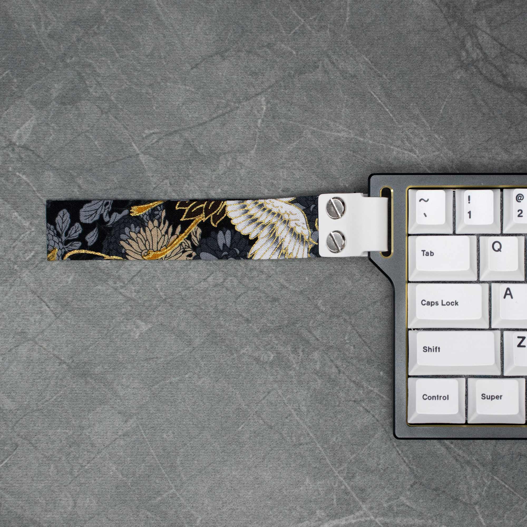 Universal Keyboard Straps Customization Snap Strap 60he Snap Straps For Mechanical Keyboards Wooting Wooting Keyboard Decoration: black