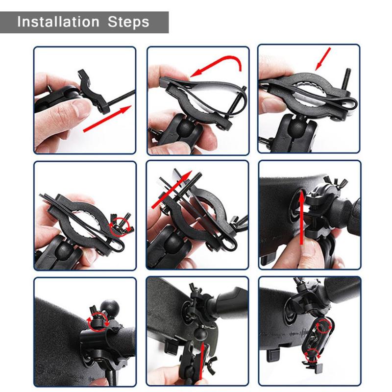 Driving Recorder Bracket DVR Mount Camera Holder Set Car Rearview Mirror Driving Recorder Support Holder For YI Camera