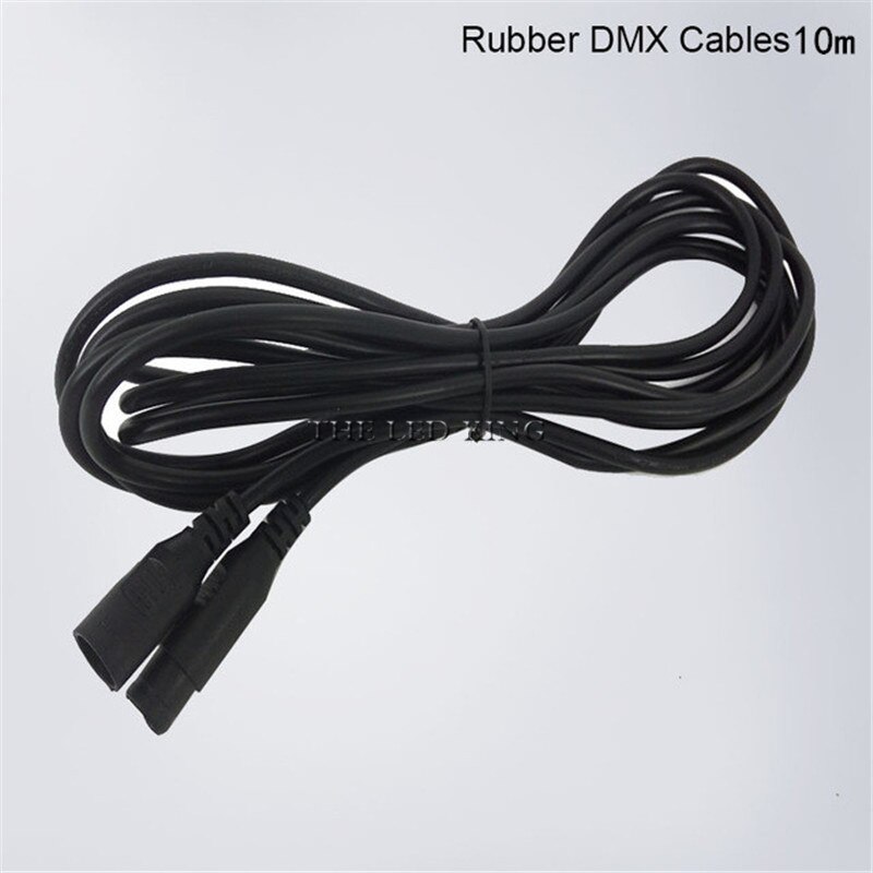 3-pin signal DMX cable DMX512 stage lighting signal cable led par light moving head light customization (1M-50M) dmx cable: 10m