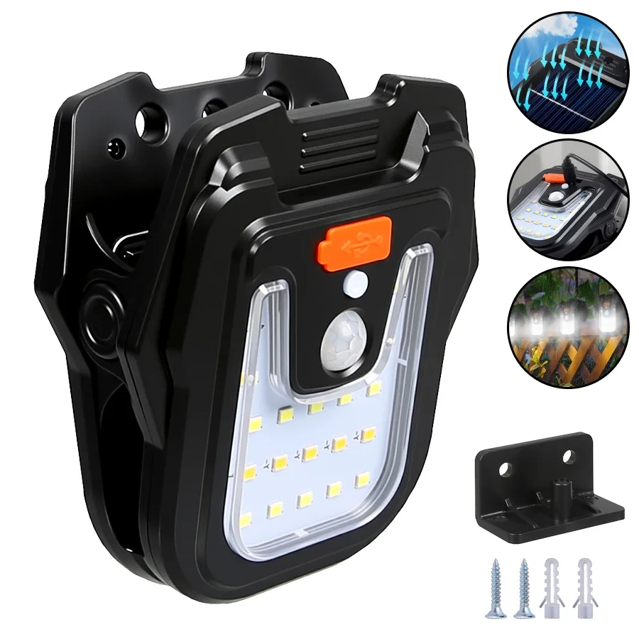 12000lm kraftige solcellevæglamper med fjernbetjening udendørs  ip65 vandtætte led-projektører med sensor havelygte gadebelysning: Khaki