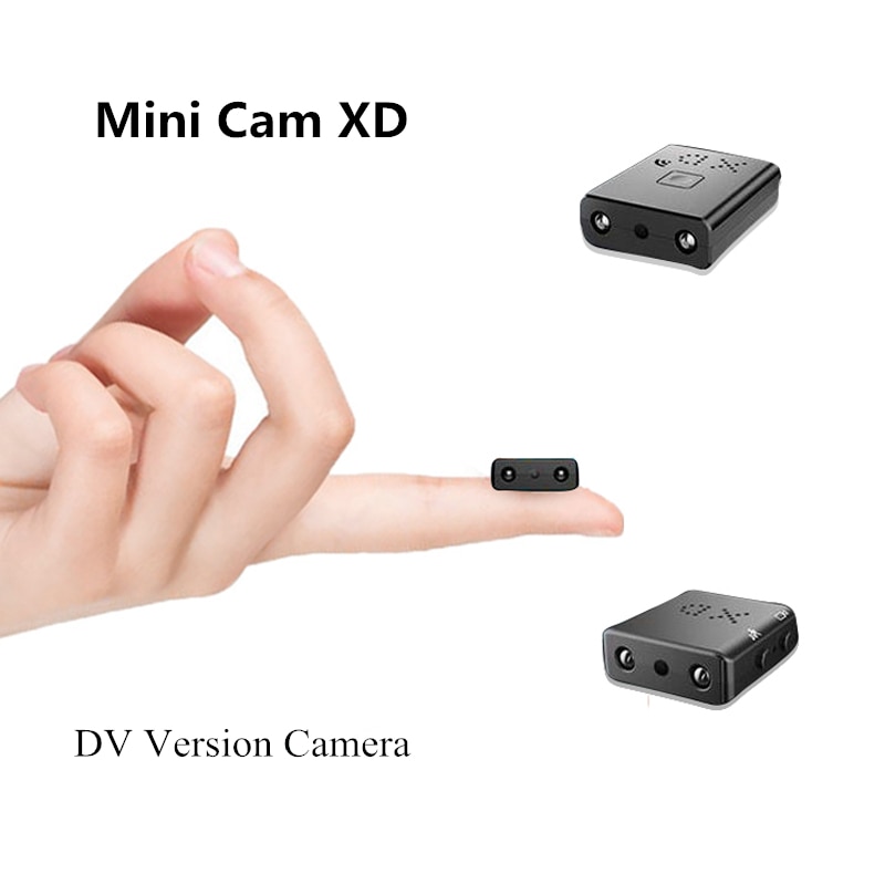 Mini Cam Hd 1080P Smart Camera Infrarood Nachtzicht Beveiligingscamera 'S Loop Recording Ondersteuning 32Gb Xd Pk SQ11