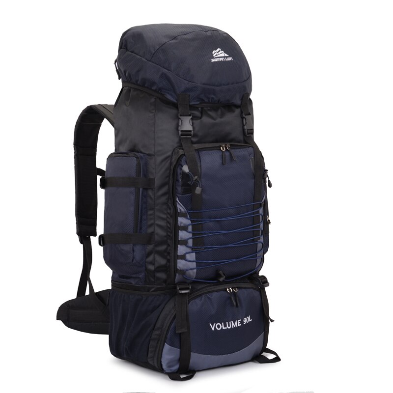 90l ryggsäck vandring ryggsäckar berg ryggsäck vattentät rivmotstånd ryggsäck multifunktionell camping kallning klättring