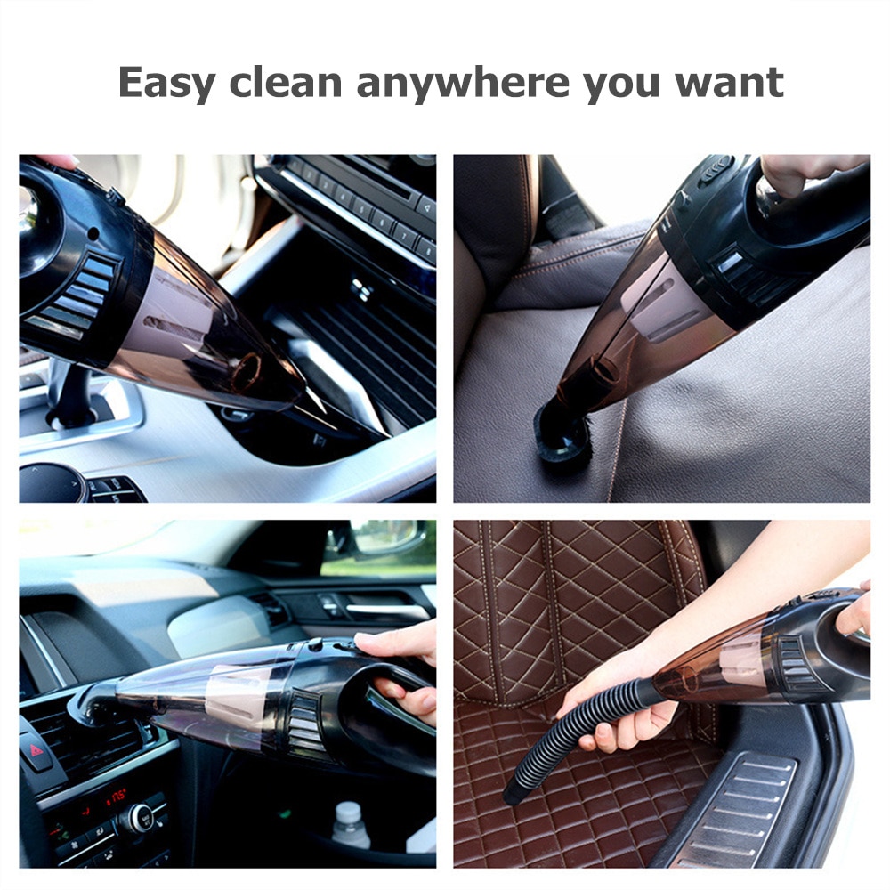 Aspiradora portátil de mano inalámbrica para coche, aspirador automático de CA 220V para Interior de coche, hogar y limpieza de ordenador