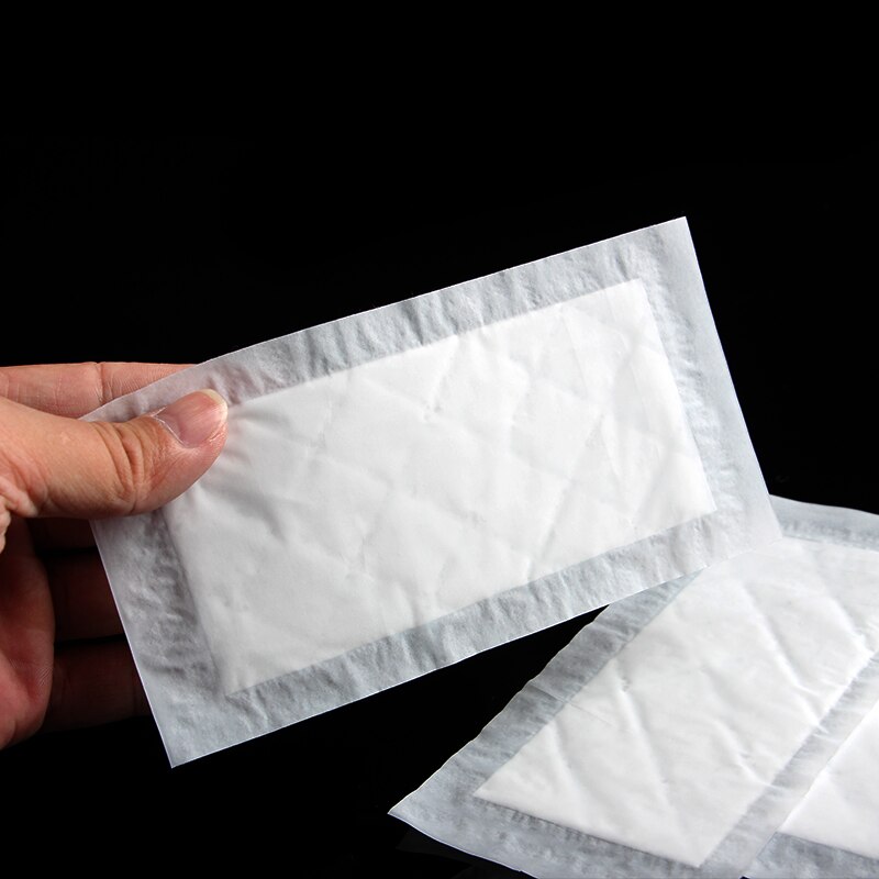 Misource 160x80mm 40ml 500pcs Moisture Absorbing Seafood Absorbant Meat Soaker Absorbent Food Pad