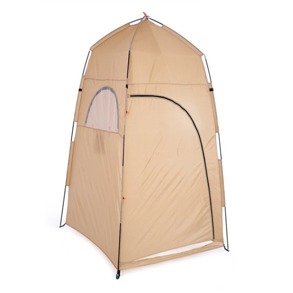 Tragbares outdoor-campingzelt mit dusche, bad, umkleidekabine, zeltunterstand, camping-strand-toilette, privatsphäre: Default Title