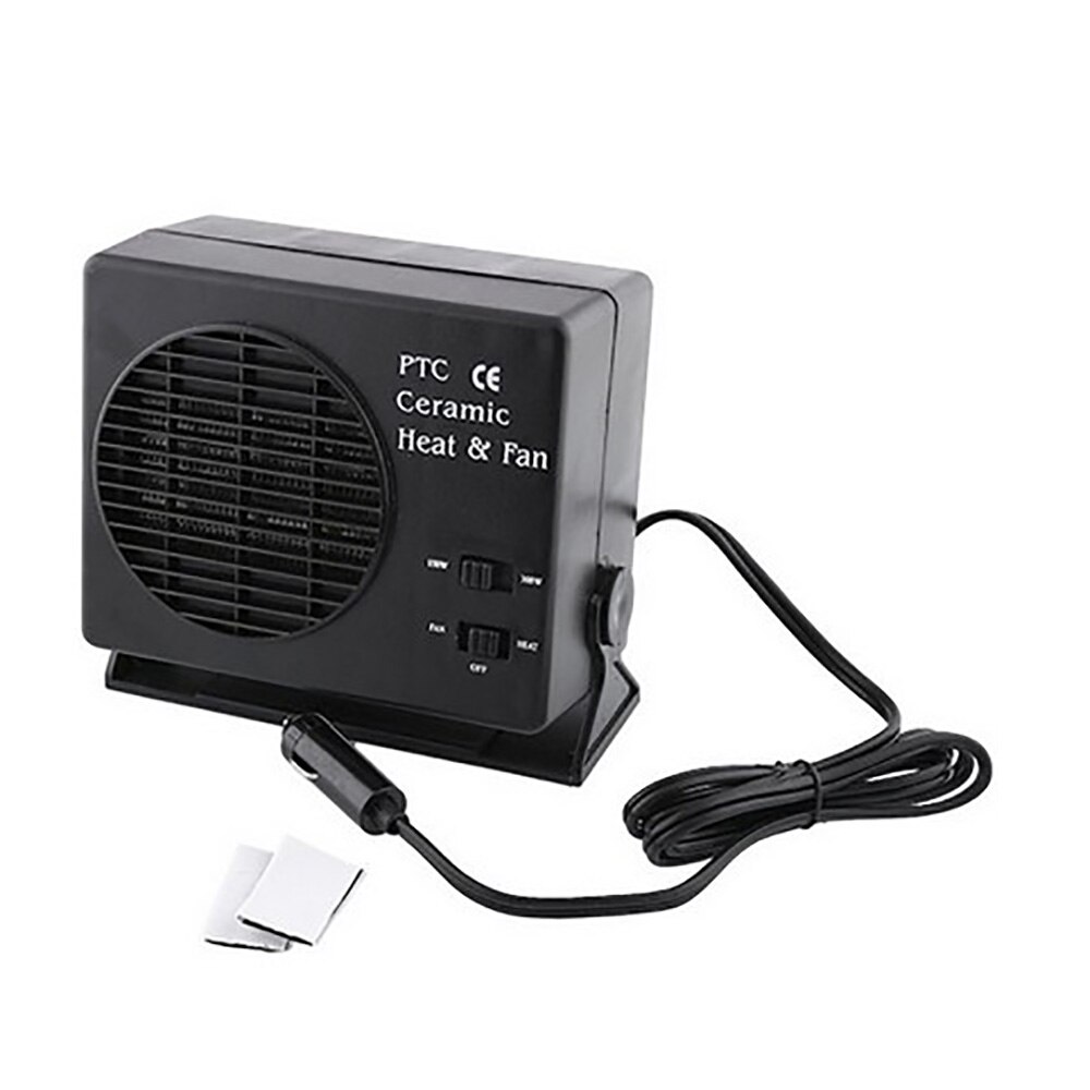 Mini Air Conditioner For Car 12V Portable 2 in 1 Electric Fan Heater 300W Defroster Demister Heating Car Fan Air Conditioner