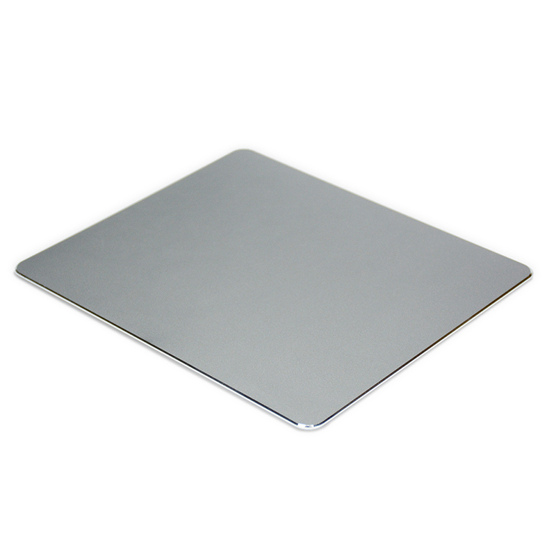Geschäft-Mauspad aus Metall, doppelseitiges Aluminium, wasserdicht, rutschfest, hartes Mauspad, geeignet für Büro, MacBook, Laptop: 40X30 CM / Himmel Blau